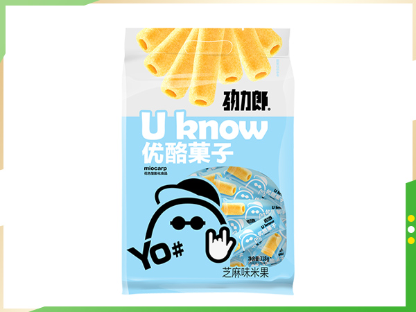 优酪菓子 芝麻味米果